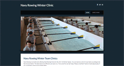 Desktop Screenshot of navyrowingclinic.org